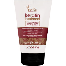 Echosline Seliar Keratin Treatment - wygładzający krem na rozdwojone końcówki, 100ml