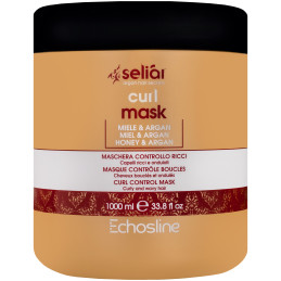 Echosline Seliar Curl Mask – odżywcza maska do włosów kręconych i falowanych, 1000ml