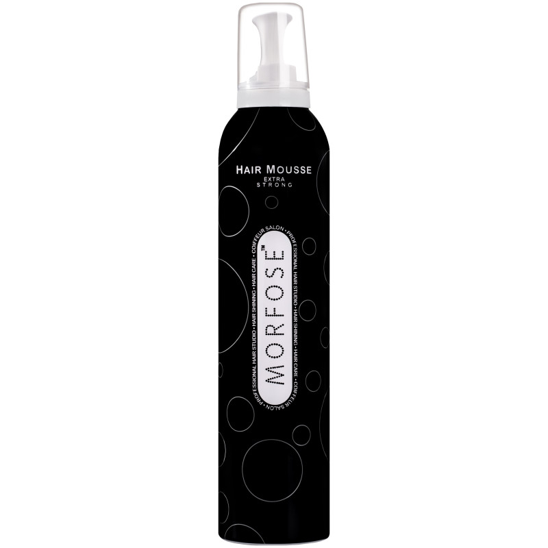 Morfose Hair Mousse Extra Strong – bardzo mocna pianka do stylizacji włosów, 350 ml
