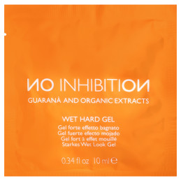 No Inhibition Wet Hard Gel - żel nadający efekt mokrych włosów, saszetka, 10ml