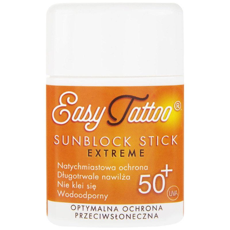 Easy Tattoo - krem ochronny 50+SPF z filtrem do tatuaży, 10g