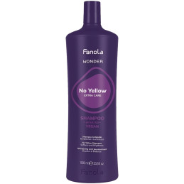 Fanola Wonder No Yellow Shampoo - szampon do włosów blond, 1000ml