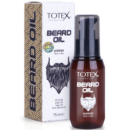 Totex Beard Oil - olejek do pielęgnacji brody i zarostu, 75ml