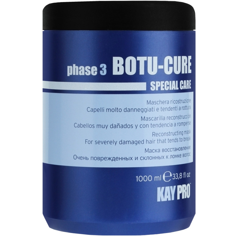 KayPro Botu Cure Phase 3 - maska odbudowująca do włosów zniszczonych, 1000ml