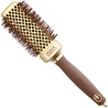 Olivia Garden Expert Blowout Straight Gold & Brown 40mm - szczotka do stylizacji włosów