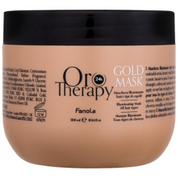 Fanola OroTherapy Gold Mask - maska odżywcza ze złotem koloidalnym, 300ml