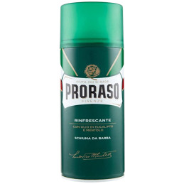 Proraso Refreshing Beard Foam Toning - odświeżający eukaliptusowy tonik  w piance, 50ml