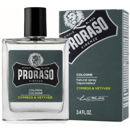 Proraso Cypress & Vetyver Cologne - woda kolońska cyprys i wetiweria, 100ml