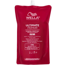 Wella Ultimate Repair Shampoo Refill - regenerujący szampon do włosów, 1000ml