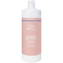 Wella Invigo Blonde Recharge Shampoo - szampon do włosów blond, 1000ml