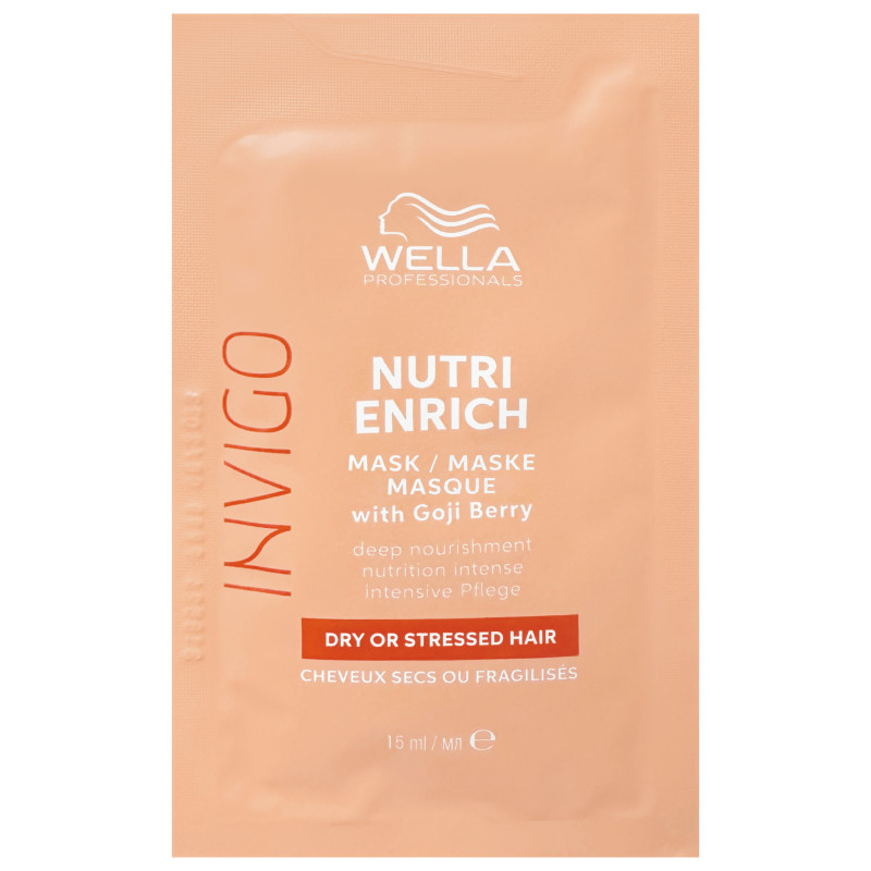 Wella Invigo Enrich Mask - bogata maska odżywcza do włosów, 15ml