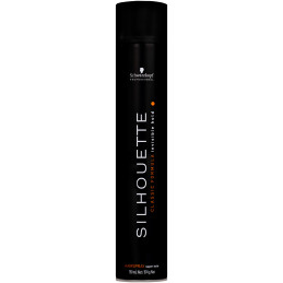 Schwarzkopf SILHOUETTE czarny, lakier bardzo mocny, długotrwały efekt 750ml