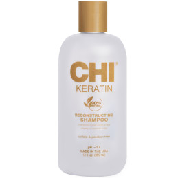 CHI Keratin, Szampon rekonstruujący zniszczone włosy 355ml