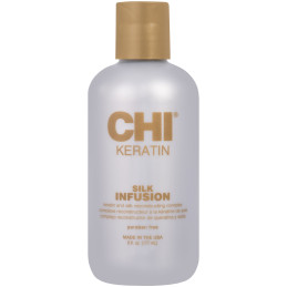 CHI Keratin Silk Infusion, Jedwab do włosów, wygładzający 177 ml