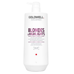 Goldwell Blondes Highlights, szampon regenerujący po zabiegu rozjaśniania 1000ml