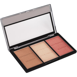 Makeup Revolution Ultra Sculpt & Contour Kit Ultra Fair C01, do konturowania twarzy 11g