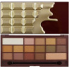 Makeup Revolution 16 Eyeshadows I Love Makeup Chocolate Golden Bar, 22g