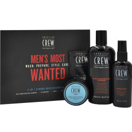 American Crew Men's Most Wanted Strong Hold Zestaw kosmetyków dla mężczyzn