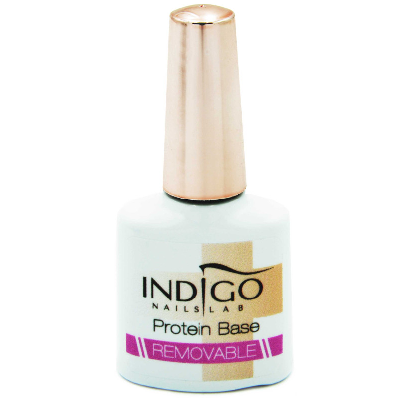 Indigo Protein Base Removable wzmacniająca baza proteinowa do łamliwych paznokci 7ml
