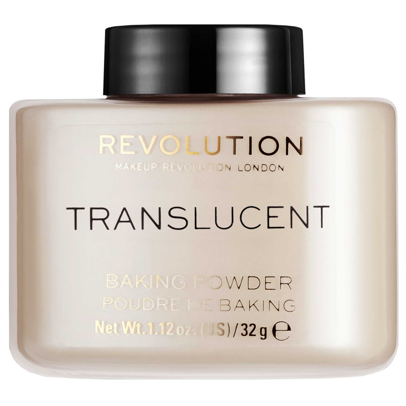 Makeup Revolution Baking Powder Translucent puder matująco-utrwalający 32g Makeup Revolution Baking Powder Translucent puder matująco-utrwalający 32g