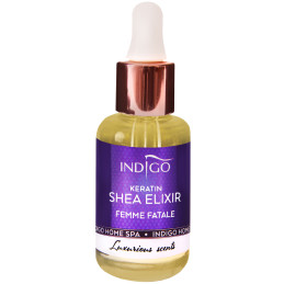 Indigo Keratin Shea Elixir Femme Fatale odżywcza oliwka do skórek 8ml