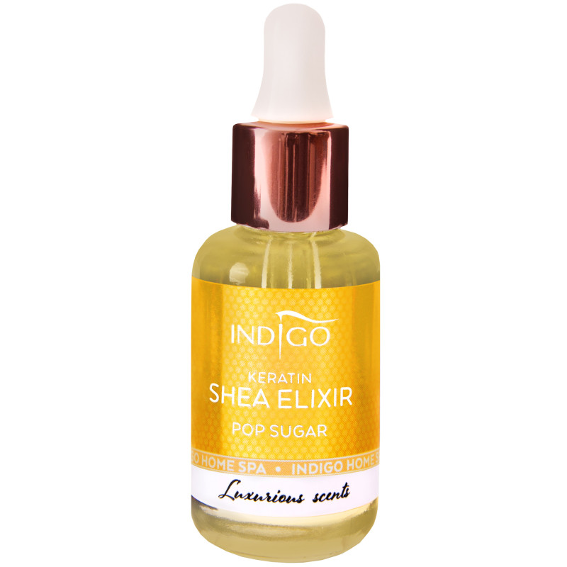 Indigo Keratin Shea Elixir Pop Sugar oliwka do suchych skórek 8ml