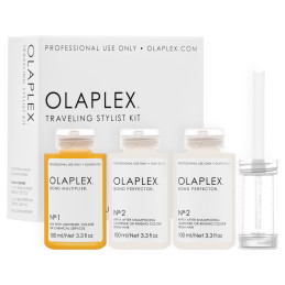 Olaplex Traveling Stylist Kit, Zestaw regeneracyjny do włosów.