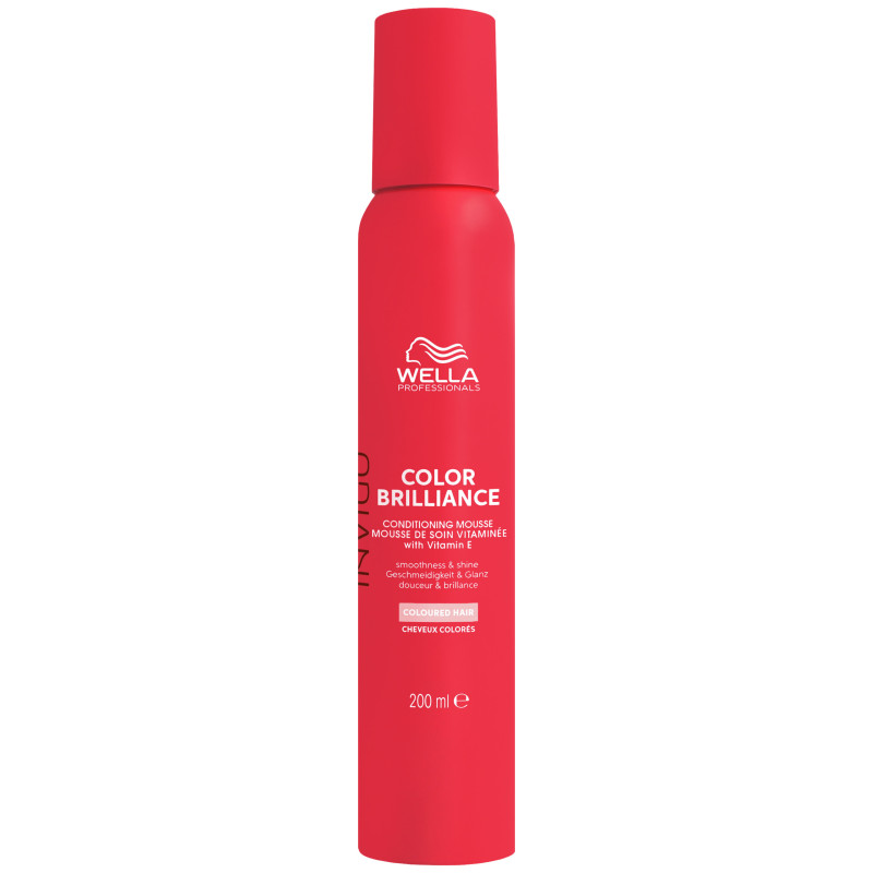 Wella Invigo Color Brilliance Conditioner - odżywka do włosów farbowanych grubych, 200ml