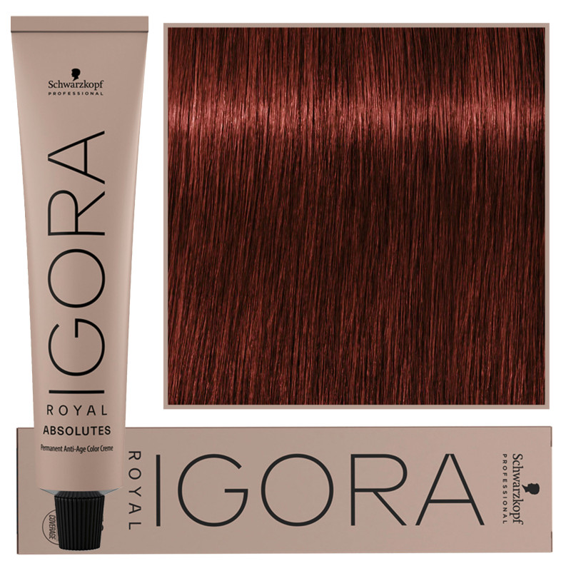 Schwarzkopf Professional Igora Royal Absolutes - trwała farba do włosów z kolagenem, 60ml