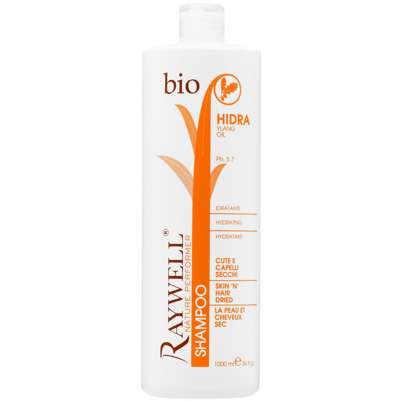 Raywell Bio Hidra Hair Dried - szampon nawilżający do włosów suchych i kręconych, 1000ml