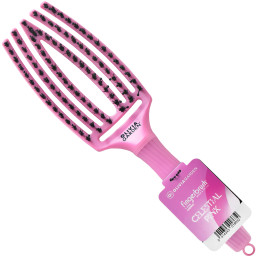 Olivia Garden Finger Brush Medium Arctic Lights - delikatna szczotka do włosów, różne kolory