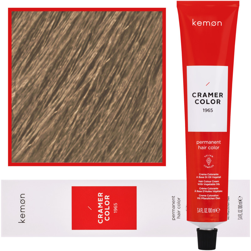 Kemon Cramer Color – kremowa farba do włosów z olejem kokosowym, 100ml