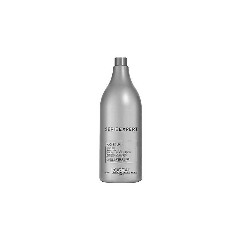 Loreal Silver, odbudowujący szampon do włosów siwych 1500ml Loreal Silver, odbudowujący szampon do włosów siwych 1500ml
