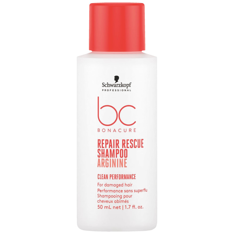 Schwarzkopf Bonacure Repair Rescue - łagodny szampon do codziennej pielęgnacji włosów, 50ml
