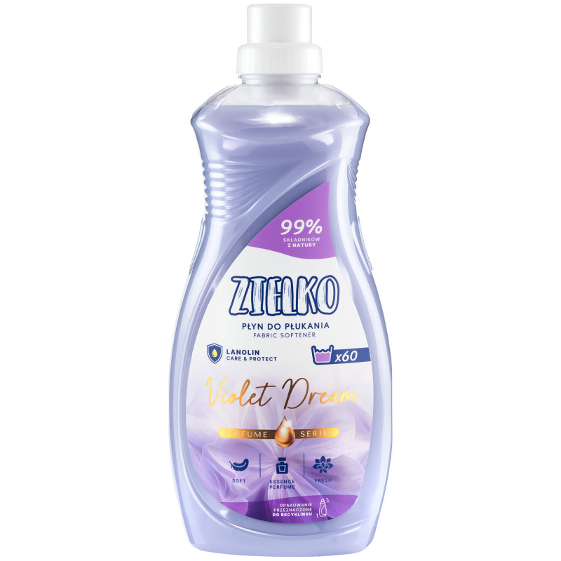 Zielko Violet Dream - delikatny płyn do płukania tkanin, 1520ml