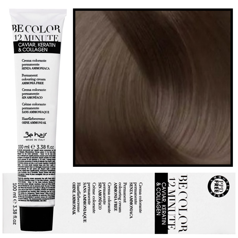 Be Hair Be Color 12 minute - farba do włosów bez amoniaku, 100ml