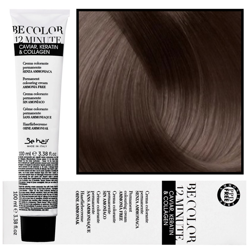 Be Hair Be Color 12 minute - farba do włosów bez amoniaku, 100ml