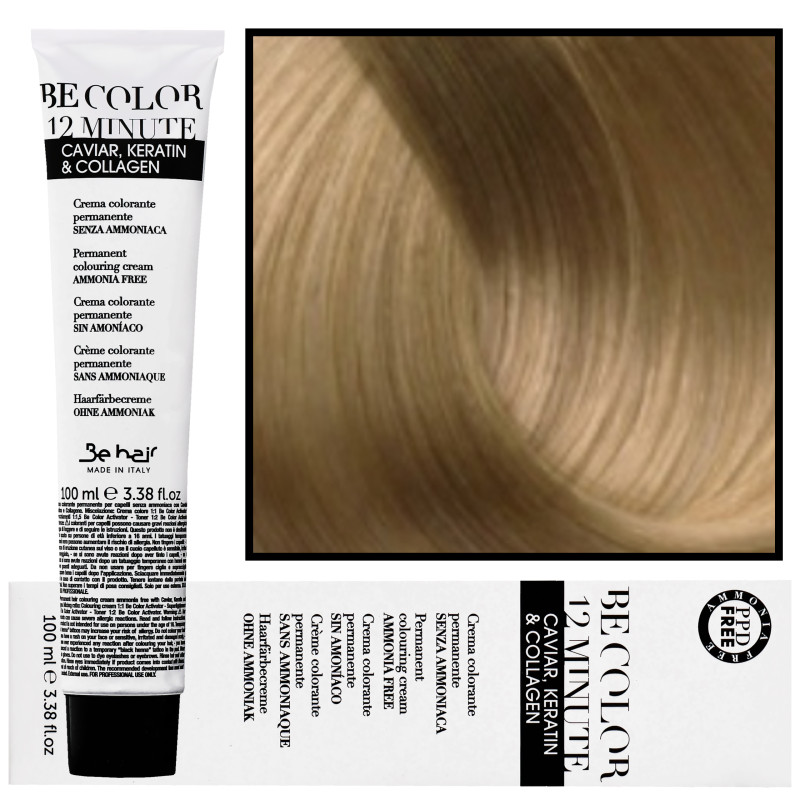 Be Hair Be Color 12 minute - farba do włosów bez amoniaku, 100ml