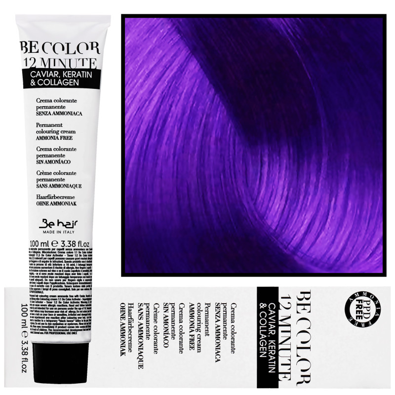 Be Hair Be Color 12 minute - farba do włosów bez amoniaku, 100ml
