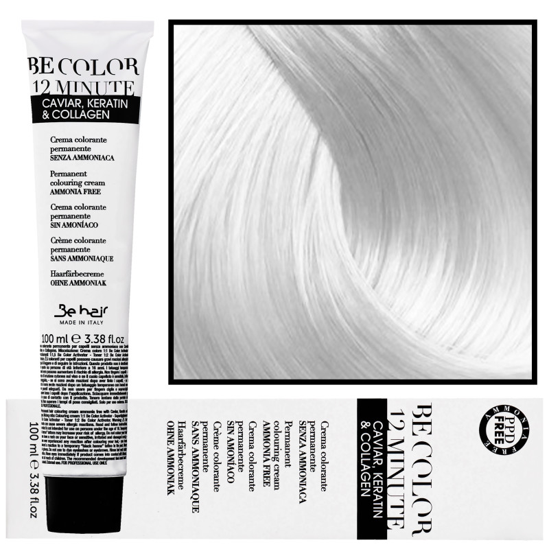 Be Hair Be Color 12 minute - farba do włosów bez amoniaku, 100ml