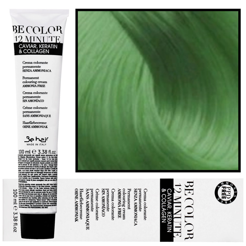 Be Hair Be Color 12 minute - farba do włosów bez amoniaku, 100ml