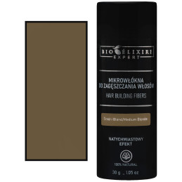 Bioelixire Mikrowłókna bawełniane do zagęszczania włosów, różne kolory, 30g