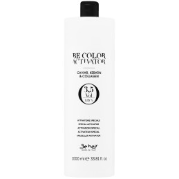 Be Hair Be Color Activator - oksydant do farb z kompleksem kawioru, keratyny i kolagenu, 1000ml