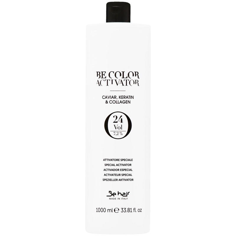 Be Hair Be Color Activator - oksydant do farb z kompleksem kawioru, keratyny i kolagenu, 1000ml
