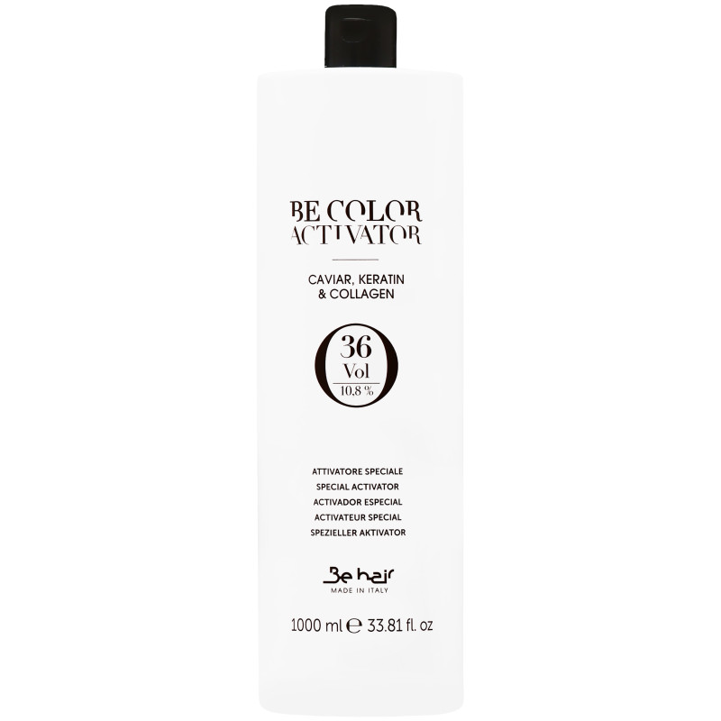 Be Hair Be Color Activator - oksydant do farb z kompleksem kawioru, keratyny i kolagenu, 1000ml