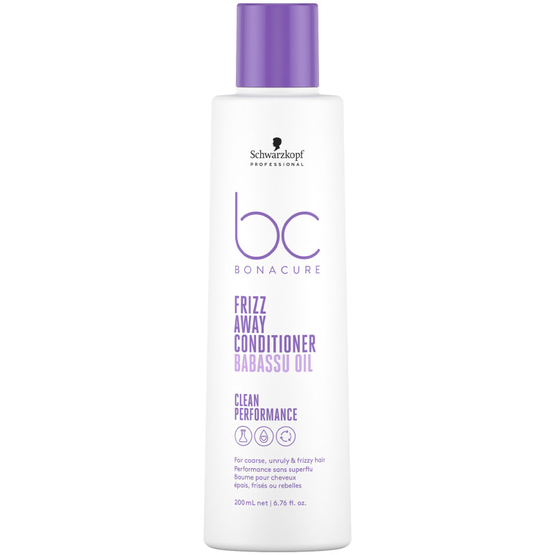 Schwarzkopf Bonacure Frizz Away - odżywka do włosów puszących się i grubych, 200ml