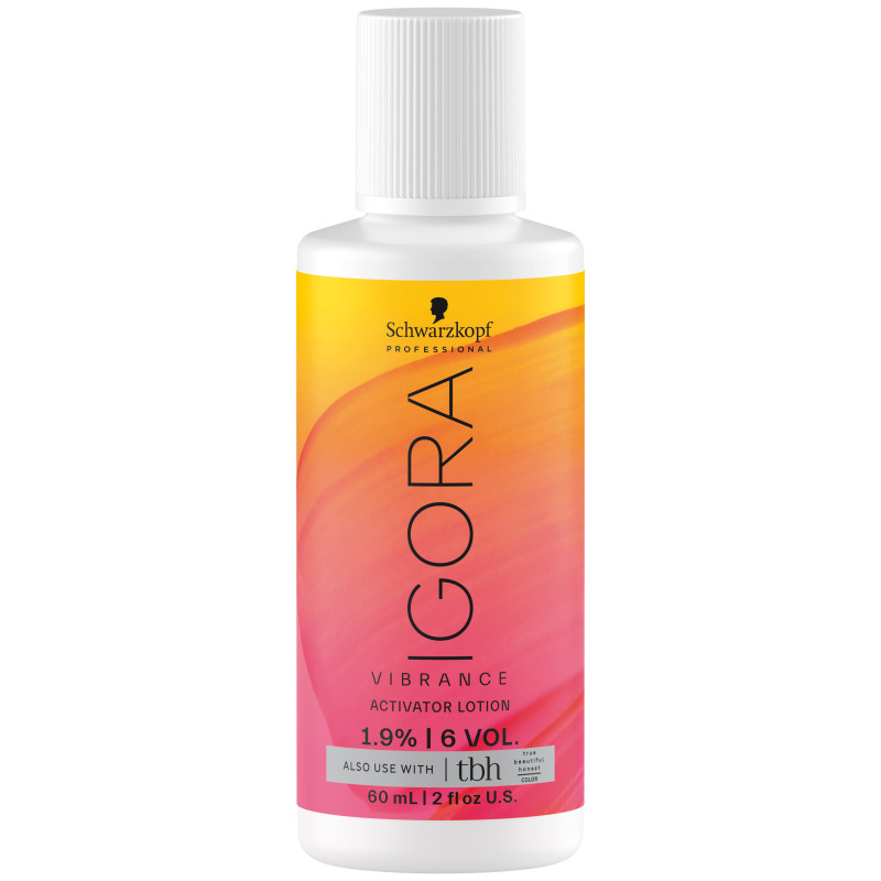 Schwarzkopf Professional Igora Vibrance Activator - aktywator do farb w formie lotionu 1,9%, 60ml