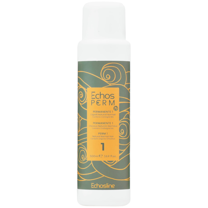 Echosline Echos Perm P1 - płyn do trwałej ondulacji włosów naturalnych, 500ml