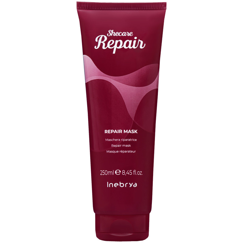Inebrya Shecare Repair Mask - regenerująca maska do włosów zniszczonych, 250ml