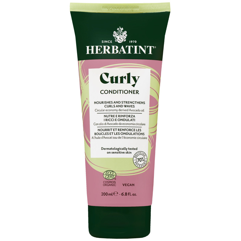 Herbatint Curls&Waves Conditioner - odżywka do włosów kręconych i falowanych, 200ml